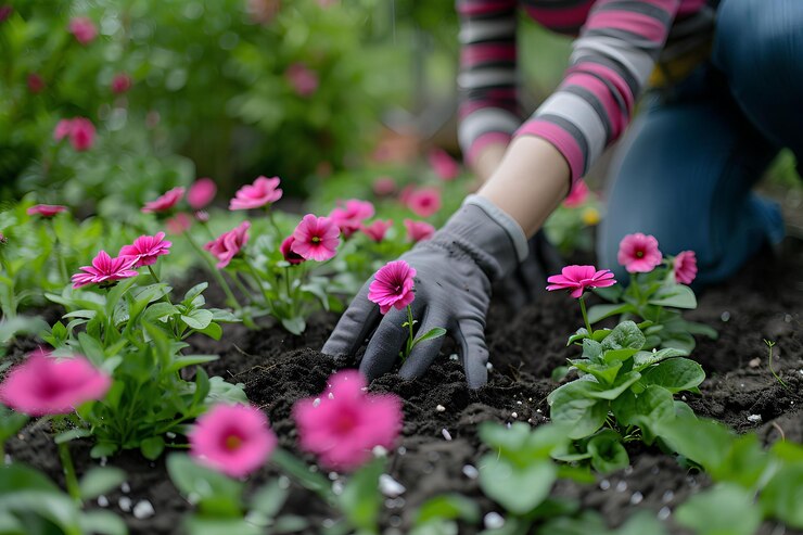 Flower Farming at The Green Reader